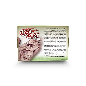 חימר פולימרי COSCLAY - אריזת מוצר חלק אחורי