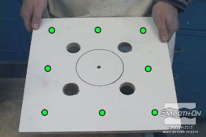 לחיצה להגדלת תמונה קודחים גם 8 חורי אוורור בקוטר 6 מ