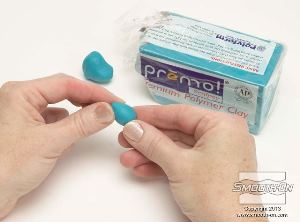 לחיצה להגדלת תמונה יוצרים את צורת החרוזים הרצוייה מחימר נטול גופרית LBT\NSP