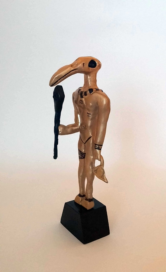 לחיצה להגדלת תמונה פסלוני אמנות בהשראת מצרים העתיקה בעזרת יציקת Smooth Cast 300