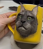 פיסול ייחודי של חיות בעבודת יד (אנסטסיה מלקוב)