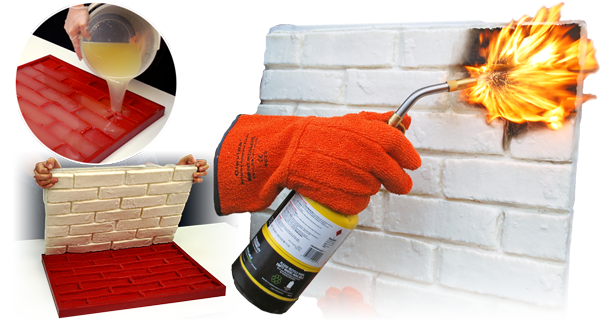 עם מעכב בעירה