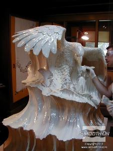 לחיצה להגדלת תמונה מבט נוסף על שכבת ה סיליקון Mold Max® 10  הראשונה. שכבה זו חשובה במיוחדת ונקראת 