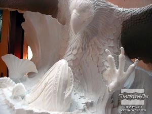 לחיצה להגדלת תמונה מבט מבקרוב על יציקת הפוליאוריתן הקשיח Smooth Cast® 65D.