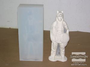 לחיצה להגדלת תמונה התבנית המוכנה מוכנה ליציקה.