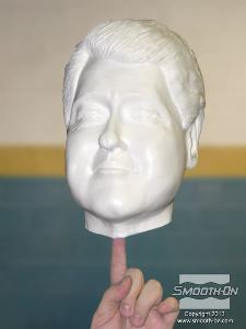 לחיצה להגדלת תמונה היציקה מוכנה לגימור וצביעה עבור התצוגה. שילוב פוליאוריטן קשיח ליציקה -Smooth-Cast® 65D עם פוליאוריטן מוקצף ה Foam-iT!® 5  מבטיח שיציקות אלו כמעט בלתי-הריסות. כל יציקה ממולאת בקצף שוקלת 0.9 ק