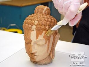 לחיצה להגדלת תמונה יש למרוח מספר שכבות  SuperSeal® לפי רמת הפורוזיביות של המודל.