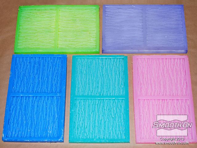 מכינים תבניות מ גומי סיליקון ליציקה בשור A20