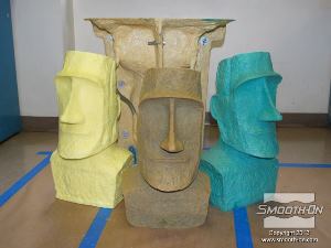 לחיצה להגדלת תמונה יציקת קצף הפוליאוריתן הגמיש FlexFoam-iT® X היא העתק מושלם וקל יותר של המודל המקורי. תבנית הסיליקון הגמיש Dragon Skin 10 Fast העתיקה את פרטי המודל במדוייק וניתן להשתמש בה כדי ליצור יציקות נוספות רבות!