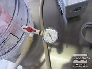 לחיצה להגדלת תמונה מגיעים לואקום של 29 אינץ' כספית (psi 14.25) בעזרת משאבה.