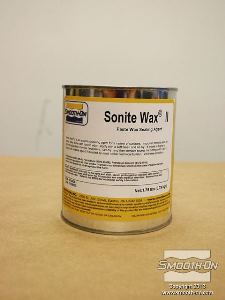 לחיצה להגדלת תמונה חומר הפרדה בו משתמשים בהדגמה זו הוא וקס משחתי  Sonite Wax.