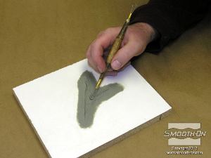 לחיצה להגדלת תמונה מפסלים את המודל בעזרת חימר ללא גורפית LBT/NSP.