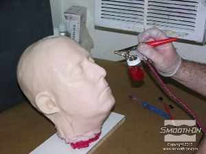 לחיצה להגדלת תמונה צובעים את ה יציקת סיליקון בתוסף ל צבע סיליקון  Psycho Paint.