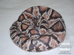 לחיצה להגדלת תמונה יציקת הסיליקון Dragon Skin הגמורה, צבועה בצבע Psycho Paint.