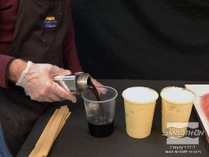 לחיצה להגדלת תמונה מודדים את הבסיס של הפוליאוריתן למריחה Plasti-Paste®II.