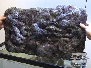 לחיצה להגדלת תמונה קיר הסלע מוכן להכנסה לאקווריום.