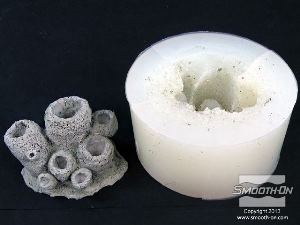 לחיצה להגדלת תמונה תבנית הסיליקון Dragon Skin®10 העתיקה את כל פרטי המודל המקורי במדוייק.