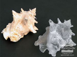 לחיצה להגדלת תמונה היציקה היא העתק מושלם של המודל המקורי. תבנית הסיליקון Mold Star 15 העתיקה את כל פרטי המודל המקורי.