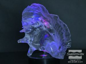 לחיצה להגדלת תמונה תצוגה עם אורות בצבעים מתחלפים.