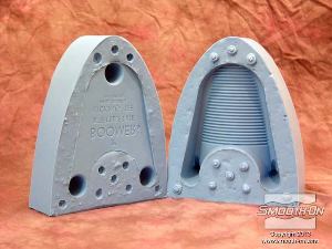 לחיצה להגדלת תמונה חברת העיצוב בחרה להשתמש ב סיליקון שור A50 על בסיס פלטינום   Smooth-Sil® 950  עבור התבנית ויצקו בעזרתה יותר מ100 יציקות בפחות מ30 יום.