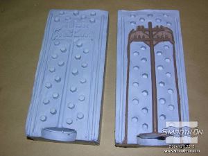 לחיצה להגדלת תמונה מניחים לפוליאוריתן הSmooth-Cast® 320 להתמצק לחלוטין.