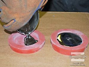 לחיצה להגדלת תמונה ממלאים תבנית נוספת לפני שהפיוטר מתקרר.