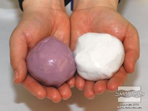 לחיצה להגדלת תמונה יש לערבב בצק סיליקון Equinox 38 ביחס ערבוב של 1:1 לפי נפח.