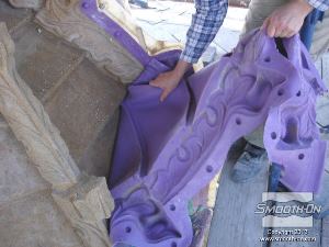 לחיצה להגדלת תמונה ל סיליקון בהתזה E-Z Spray® חוזק קריעה טוב.