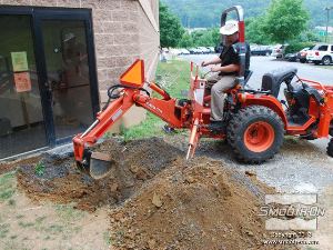 לחיצה להגדלת תמונה הכנת השטח במקום ליציקת הבטון