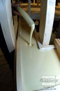 לחיצה להגדלת תמונה פוליאוריטן ליציקה Vytaflex 60 יתקשה בטמפ' חדר של 23 מעלות תוך 16 שעות.