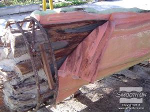 לחיצה להגדלת תמונה לאחר התקשות שכבת הגיבוי חולצים אותה ואחריה את הסיליקון מהמודל.