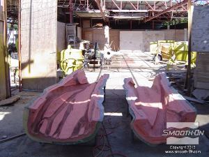 לחיצה להגדלת תמונה תבנית הסיליקון מוכנה ליציקה.