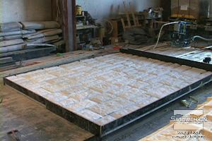 לחיצה להגדלת תמונה המודל המקורי במידות: 5.5 מ' אורך, 3 מ' גובה, 15 ס