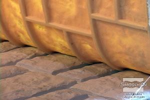 לחיצה להגדלת תמונה במבט ממוקד על התבנית, ניתן לראות כי הפוליאוריטן העתיק בצורה מושלמת את הטקסטורה והצורה של המודל.