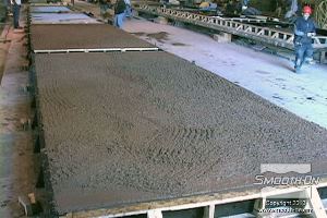 לחיצה להגדלת תמונה משאירים את הבטון להתקשות למהלך הלילה. 